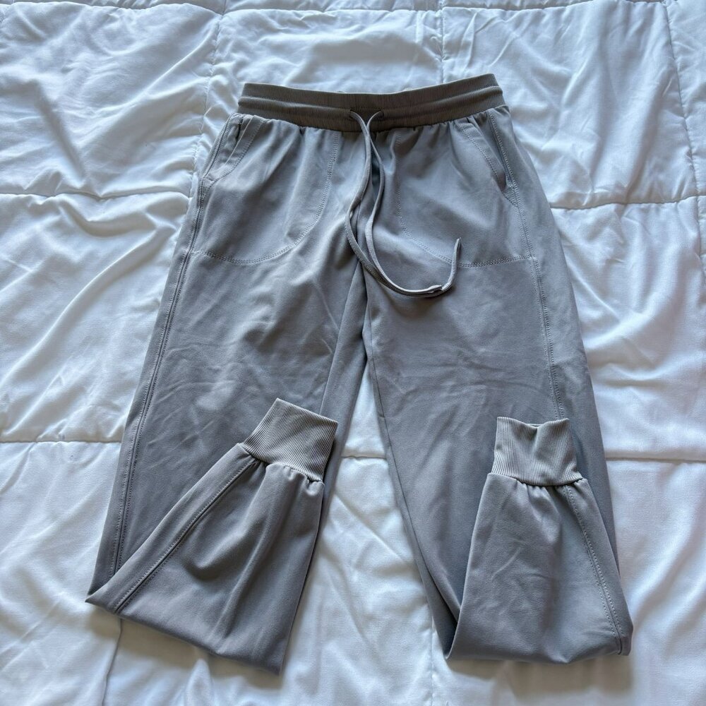 RACHEL ZOE Womens Size XS Relaxed Fit Mid Rise Stretch Jogges Pants Gray Sweats